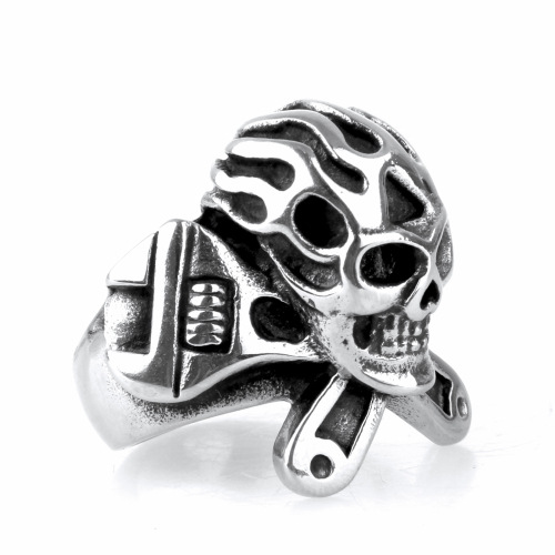 Fashion Accessories Titanium Steel finger skull rings