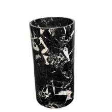 Black Marble Freestanding Column Sink Supplier for Bathrooms