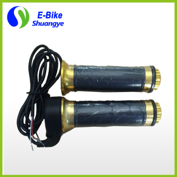 throttle with power key and power indicator