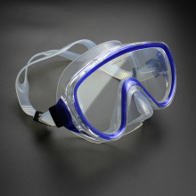 Underwater Clear Vision Swimming Mask with Silicone Strap