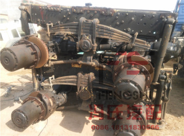 HOTsale ORIGINAL GERMANY AXLE USED AXLE USED BOGIES USED ACTROS AXLE ASSEMBLY TO PAKISTAN second hand TRUCK stock