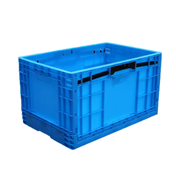 HDPE/PP Plastic Foldable Crate for Fruits and Vegetables - Grape Crate Design