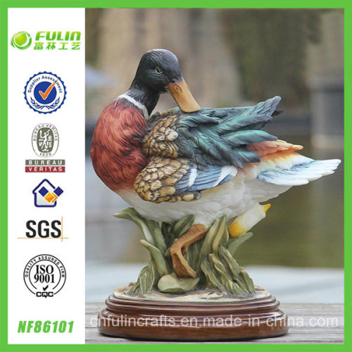 Promosi Resin liar Mallard ornamen (NF86101)