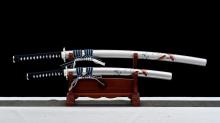 Koi Warrior Katana Set - T10 Burn Blade