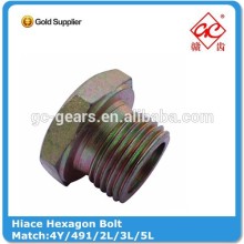 toyota hiace van parts gearbox hiace Hexagon Bolt auto transmission