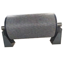 Flame retardant ceramic rubber sheet roller covering