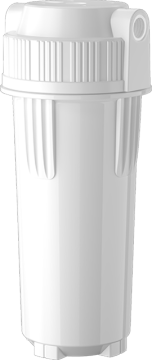 10inch white filter white cap 1/2 hose thread