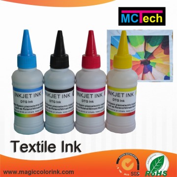 Wholesalers For Epson Printer Ink, Digital Textile pigment white ink for printing on t-shirt With Textile Printer