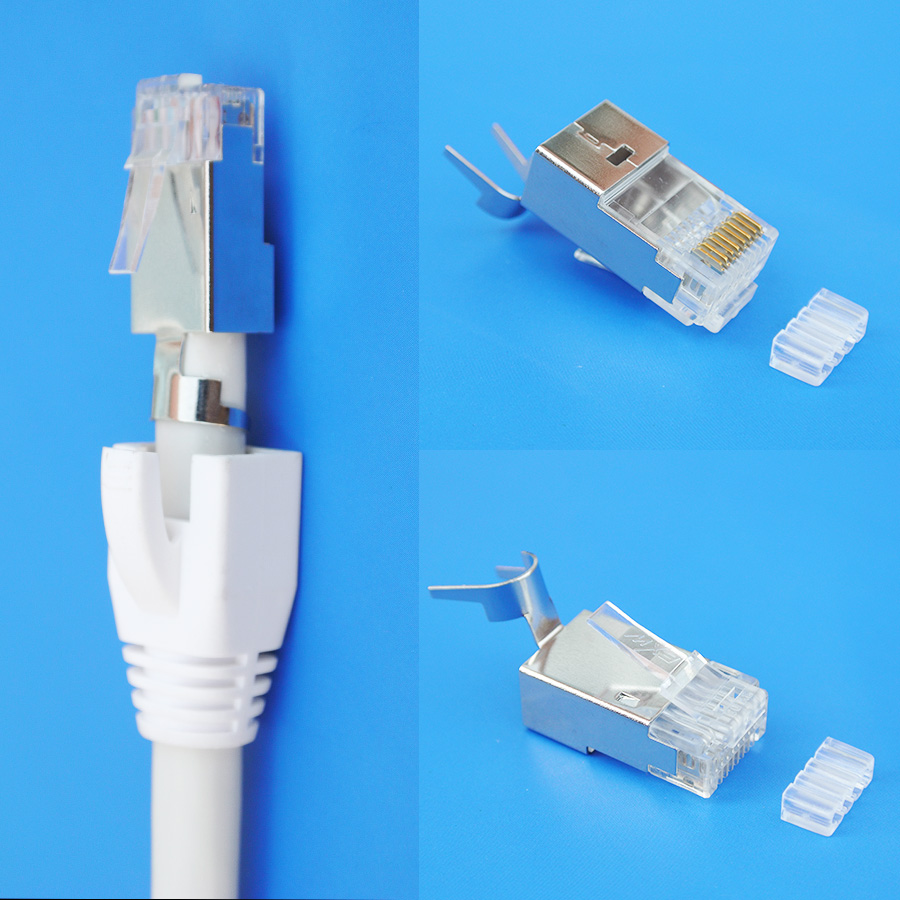 Cat 6A 8P8C Shielded Connector