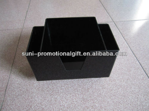 Promotional napkin holder for bar or home using