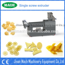 snack pellets processing line: single screw extruder