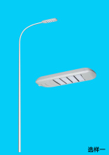 hot dip galvanized street light lamp poles