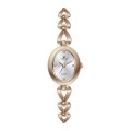 Goose Egg Oval Jewelry Bracelet Watch