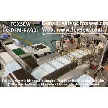 Automatic Disposable Surgical Mask Production Line (1+1)