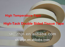 Double sided tissue adhesive tape