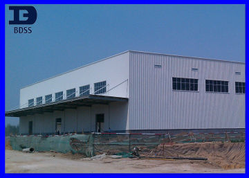 Pre-engineered Hen House Building , Light Steel Chicken House Structure