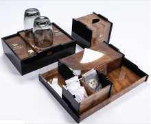 Custom Luxury Acrylic Hotel Amenity Set
