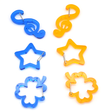 Custom Shape Acrylic Durable Carabiner