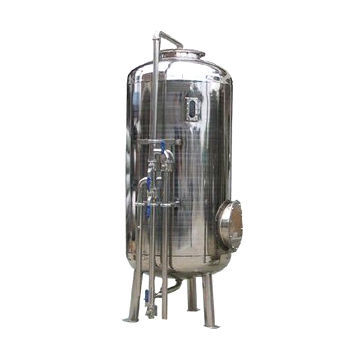 Quartz sand filter with good performance and long service lifespan, filtered water