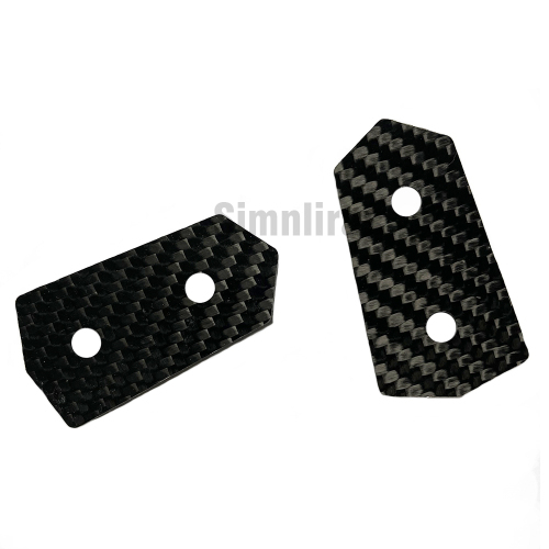Carbon Fiber Mirror Block off Plate Set Motorcycle BMW S1000RR(10-19)/HP4(12-15) 18BRR-MBO