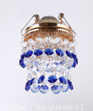 ceiling crystal pendant lamp