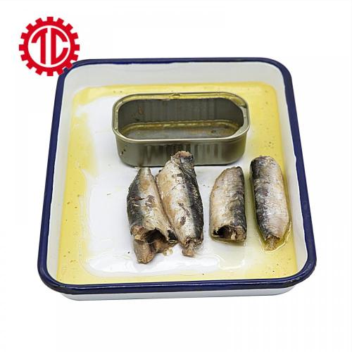 Sardine à l&#39;huile de tournesol en conserve 125g