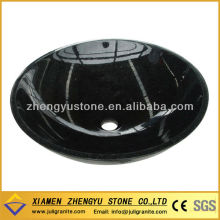 Black Galaxy Granite Bathroom Sinks