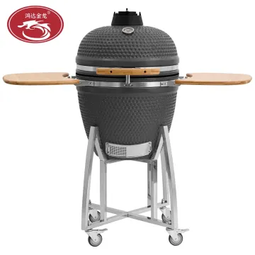 Best Selling Black Kamado Tabletop BBQ Ceramic Grill Professional Green Egg Grills