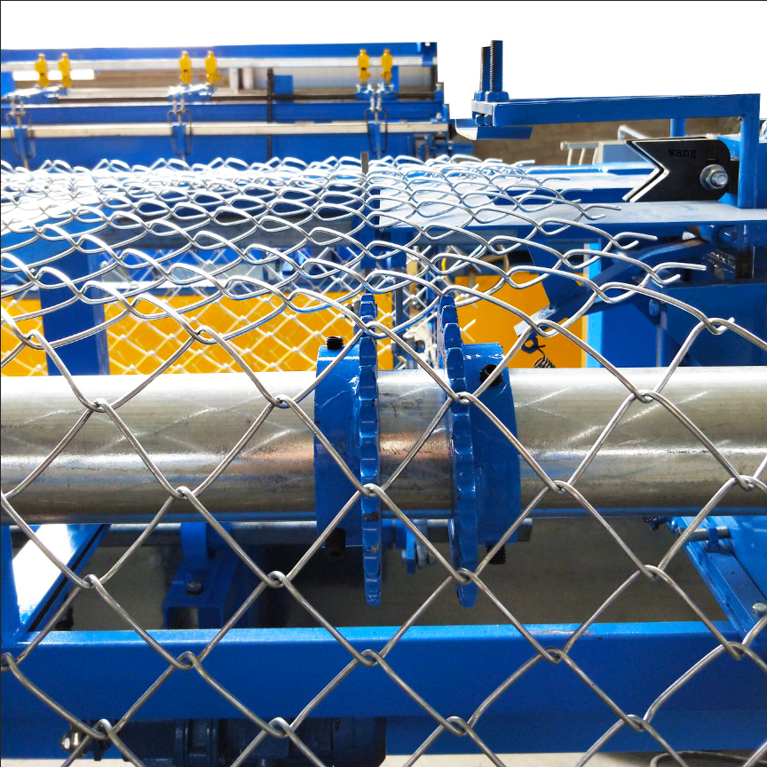 Chain Link Weaving Machine