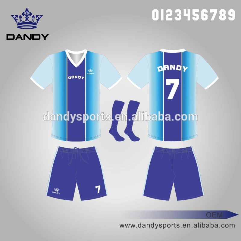 China Jersi Bola Sepak Kanak-kanak Cetak Custom Manufacturers