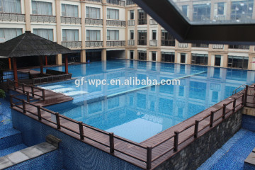 WPC swimming pool composite decking