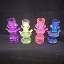 China factory wholesale glass portable hookah dubai shisha narguile mini glass hookah