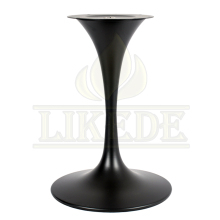 Black Iron Tulip Table Leg - Newest Marble Table Base for Saarinen Style