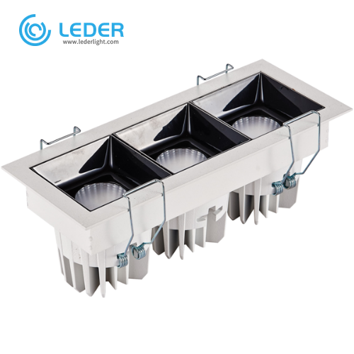 LEDER High Power Recessed 3*10W LED Downlight