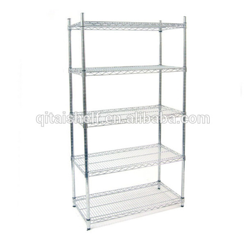 NSF & ISO approved kitchen chrome plated wire shelving