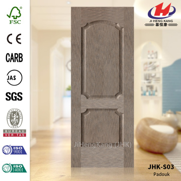 12MM Pommele MDF Padouk Veneer Door Materail