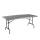 5 foot granite white plastic folding table