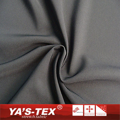 Fashion Dri Fit Nylon 4 Way Stretch Fabric Soft Solid Dyed Waterproof Outdoor Fabric For Wholesale