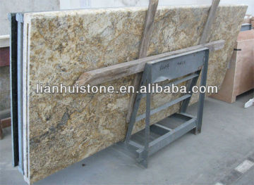 Crystal yellow granite countertop