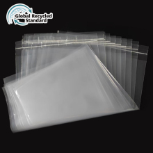 YURUI Custom Recycled LDPE Clear Polybag Self-Adhesive Seal Bags