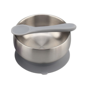 BPA Free Baby Bowl with Lid and Suction