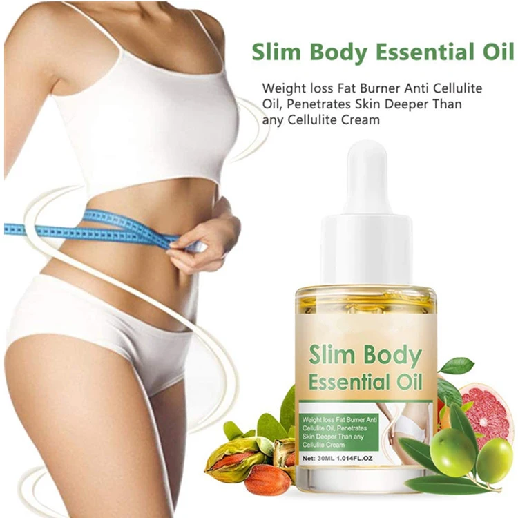 Custom Anti Cellulite Oil Slimming Massage Oil Body Fat Burning Massage Oil