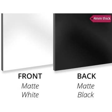 Aluminium Composite Panel 4MM Matte White