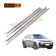 Front Left and Right Chrome Window Weatherstrip for Ideal 9 Car Model