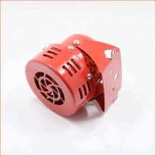 Compact 12V Red Automotive Truck Horn with Air Raid Siren Alarm AS055