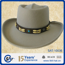 2015 pure wool felt cowboy hat