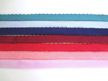 wide colorful elastic band/decorative bra straps