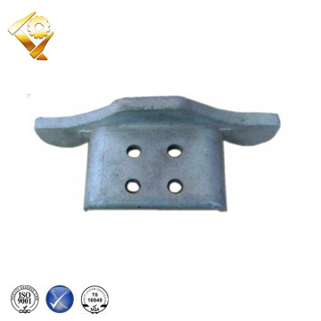 Investment cast steel hot dip gal roller shutter guiding parts