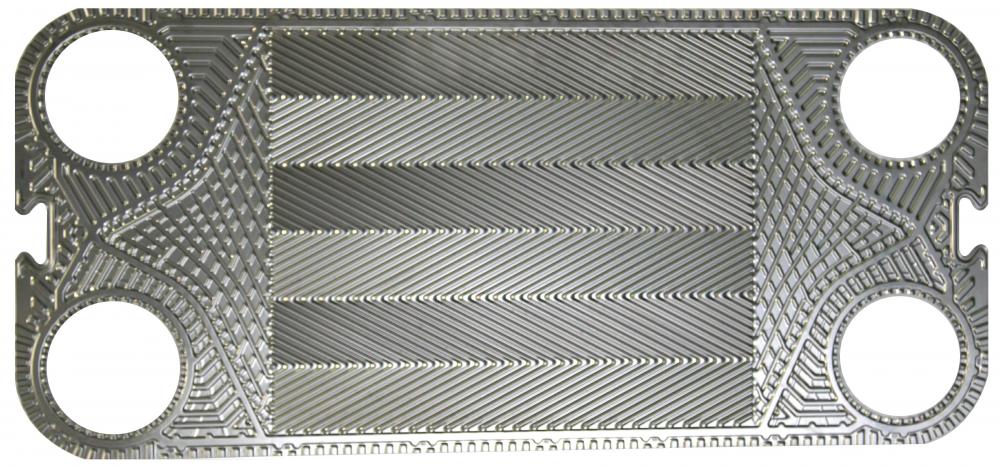 titanium plate heat exchanger plate for sea water