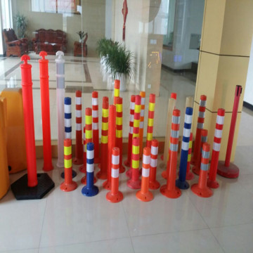 Protection Equiment Of The Warning Reflexible PU Post Bollard